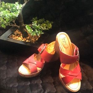 B.O.C wedge sandals